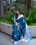 Banaras Soft Paper Silk Saree – HOS-102