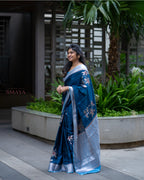 Banaras Soft Paper Silk Saree – HOS-102