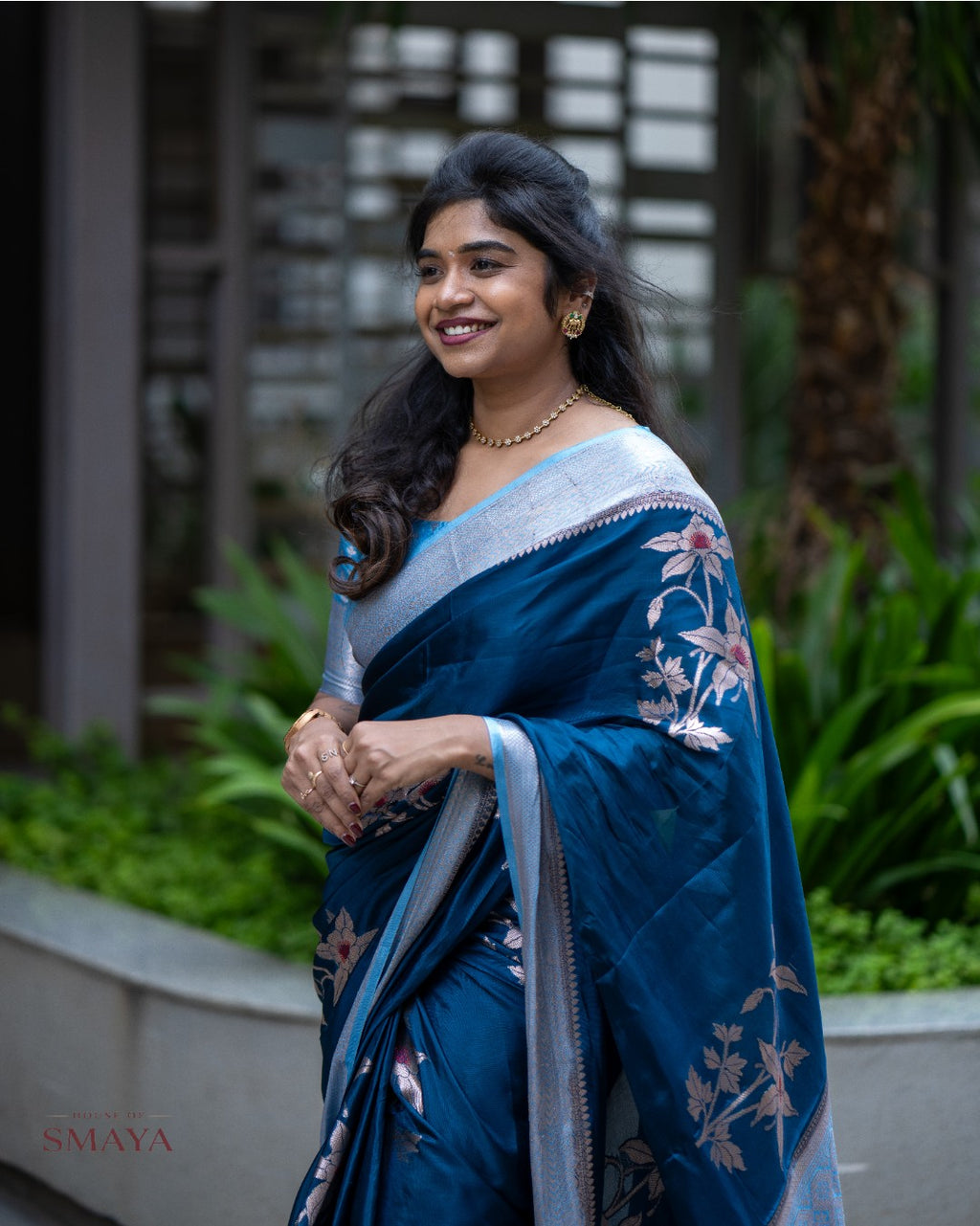 Banaras Soft Paper Silk Saree – HOS-102