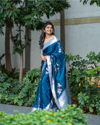 Banaras Soft Paper Silk Saree – HOS-102