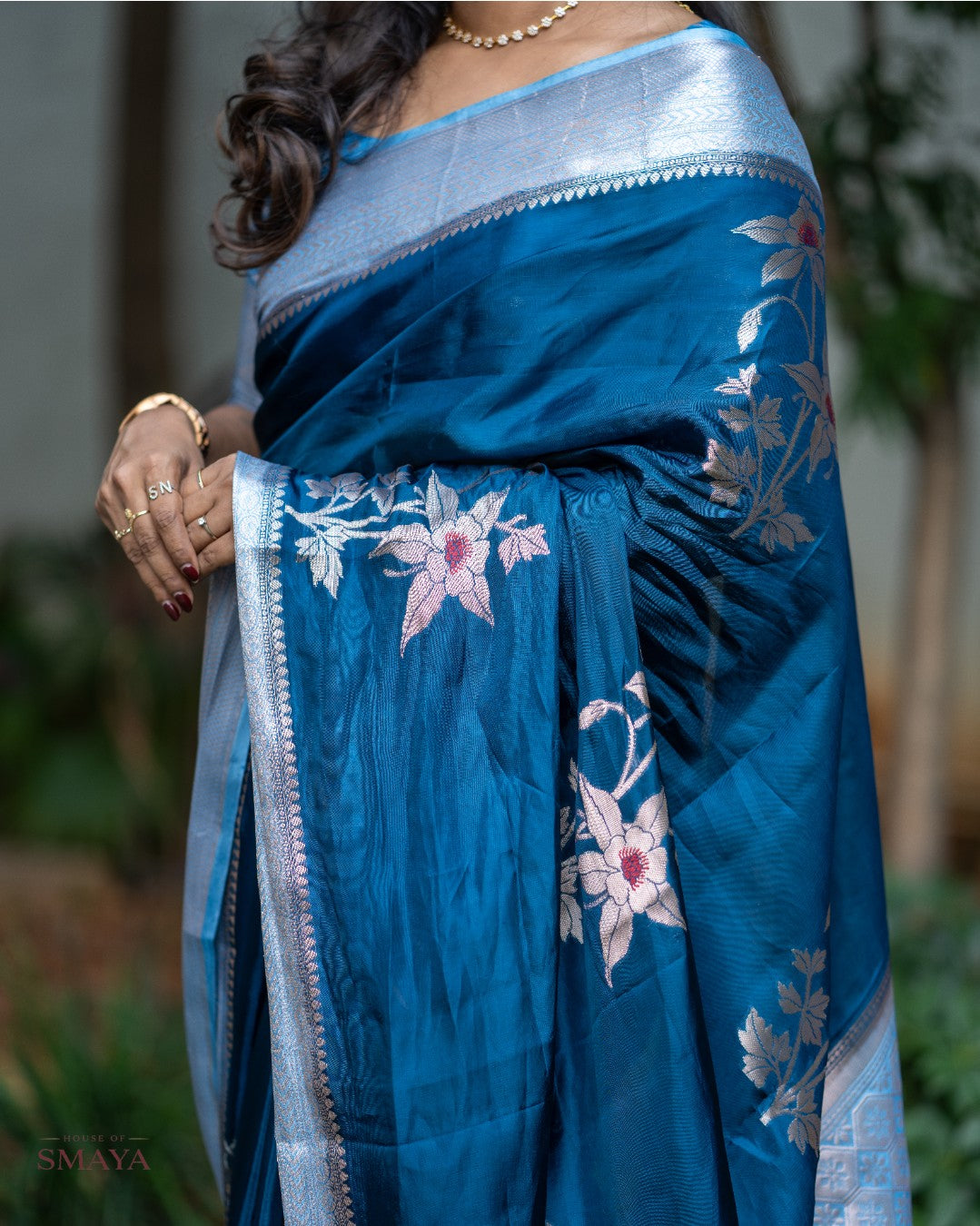 Banaras Soft Paper Silk Saree – HOS-102